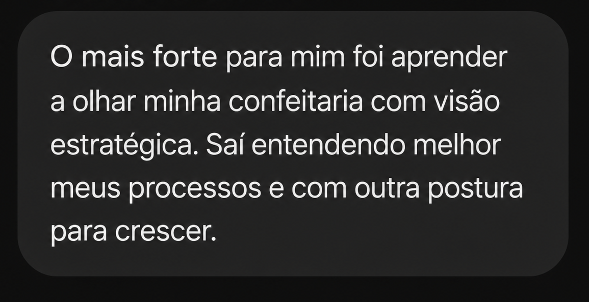Relato de aluna dos conteúdos de gestão com Débora Vasconcelos 5